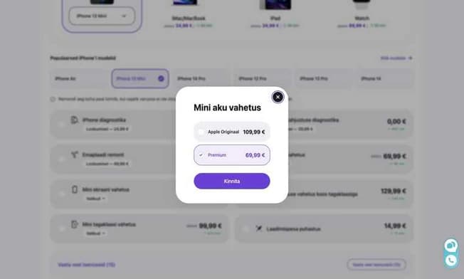 iProff: Mudel ja teenus